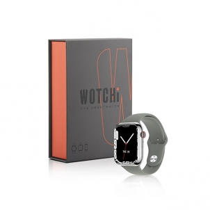 Išmanus laikrodis Wotchi Smartwatch DM10 – Silver - Khaki