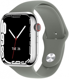 Išmanus laikrodis Wotchi Smartwatch DM10 – Silver - Khaki
