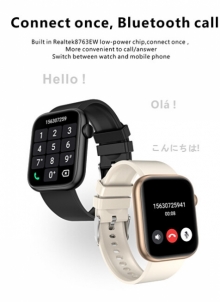 Išmanus laikrodis Wotchi Smartwatch WQX7P - Pink