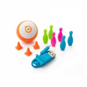 Išmanus žaislas Sphero Mini Robot Orange Orange/ white, No, Plastic