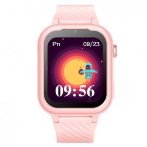 Išmanusis laikrodis vaikams su lietuvišku meniu Garett Kids Essa 4G Pink Vaikiški laikrodžiai