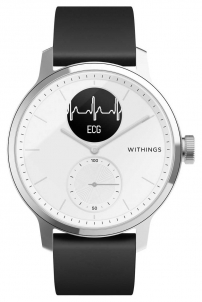 Išmanusis laikrodis Withings Hibridinis Scanwatch White 42 Išmanieji laikrodžiai ir apyrankės