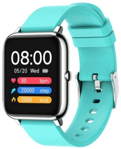 Išmanusis laikrodis Wotchi Smartwatch W02B - Blue Viedpulksteņi un aproces