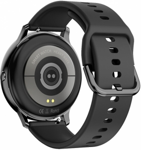 Išmanusis laikrodis Wotchi Smartwatch W31BS - Black Silicon