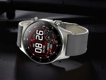 Išmanusis laikrodis Wotchi Smartwatch W42BL - Brown Leather