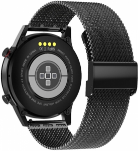 Išmanusis laikrodis Wotchi Smartwatch WO95BS - Black Steel
