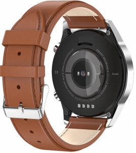 Išmanusis laikrodis Wotchi Smartwatch WT34BL - Brown Leather