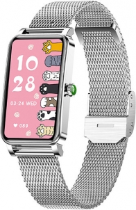 Išmanusis laikrodis Wotchi SmartWatch WX1S - Silver Išmanieji laikrodžiai ir apyrankės
