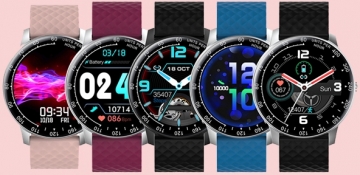 Išmanusis laikrodis Wotchi W03S Smartwatch - Silver Black