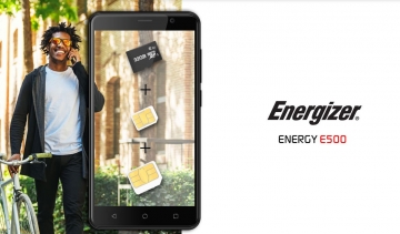 Išmanusis telefonas Energizer Energy E500 Dual black