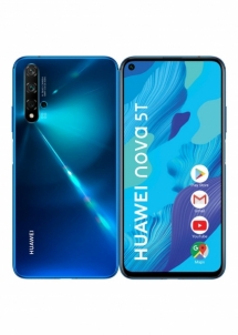 Išmanusis telefonas Huawei Nova 5T Dual 128GB crush blue (YAL-L21)