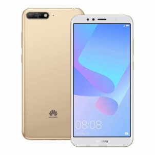 Išmanusis telefonas Huawei Y6 (2018) Dual 16GB gold (ATU-L21)
