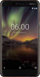 Išmanusis telefonas Nokia 6.1 32GB black/copper