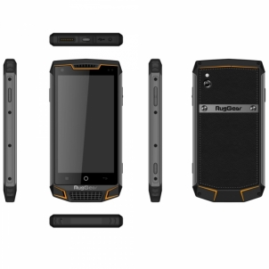 Mobilais telefons RugGear RG740 Dual black and yellow