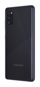 Išmanusis telefonas Samsung A415F/DS Galaxy A41 64GB prism crush black