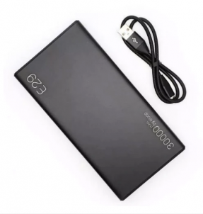 Išorinė baterija Eloop E29 Mobile Power Bank 30000mAh black