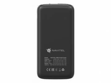 Išorinė baterija Navitel PWR10 MX Black