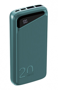Išorinė baterija Navitel PWR20 MX Green Lādētāji-akumulatori (Power bank)
