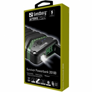 Išorinė baterija Sandberg 420-36 Survivor Powerbank 20100