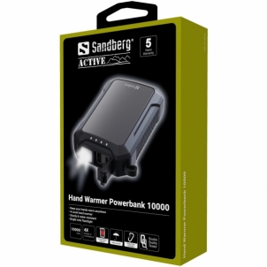 Išorinė baterija Sandberg 420-65 Hand Warmer Powerbank 10000