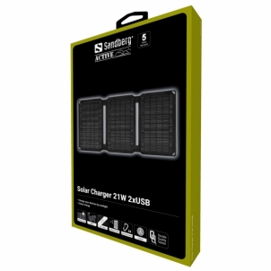 Išorinė baterija Sandberg 420-70 Solar Charger 21W 2xUSB