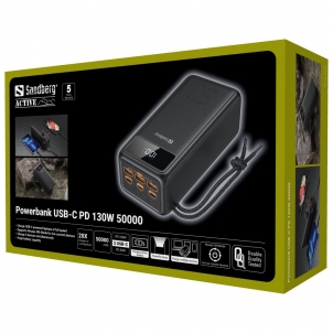 Išorinė baterija Sandberg 420-75 Powerbank USB-C PD 130W 50000