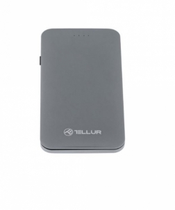 Išorinė baterija Tellur Power Bank QC 3.0 Fast Charge, 5000mAh, 3in1 gray