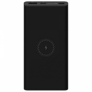 Išorinė baterija Xiaomi Mi 10000mAh Mi Wireless Power Bank Essential Black