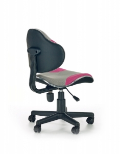 Rašomojo stalo kėdė FLASH pilka/rožinė