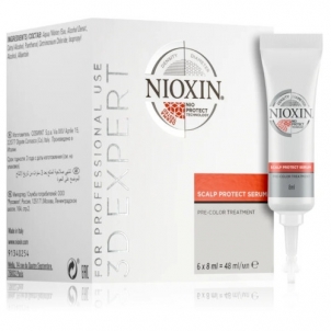 Jautrios galvos odos serumas Nioxin 3D Expert Skin 6 x 8 ml Līdzekļi matu uzlabošanai