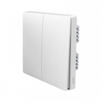 Jungiklis dvigubas Aqara Wireless Wall Switch Double Key white Išmanūs valdikliai, jungikliai