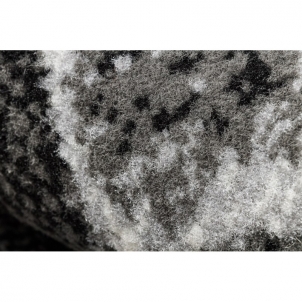 Juodos spalvos kilimas MARMUR | 80x150 cm
