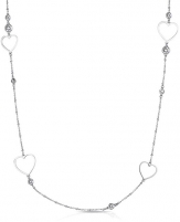 Kaklo papuošalas Brosway Heart-shaped steel necklace Sight BGH03 Kaklo papuošalai