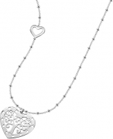 Kaklo papuošalas Morellato Steel necklace with heart Talismani SAQE32 Kaklo papuošalai