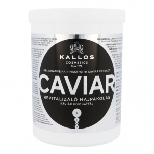 Plaukų kaukė Kallos Caviar Restorative Hair Mask Cosmetic 1000ml Kaukės plaukams