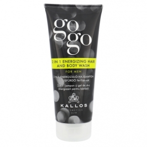 Kallos Cosmetics Gogo 2 in 1 Energizing Hair And Body Wash Cosmetic 200ml Dušas želeja