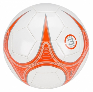Kamuolys futbolo AVENTO 16XX White/Orange/Grey 3d Futbolo kamuoliai