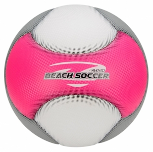 Kamuolys futbolo beach AVENTO Rally 16WF Pink/White/Grey Futbolo kamuoliai