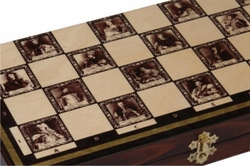 Karališki maži šachmatai 34,5 x 35 cm