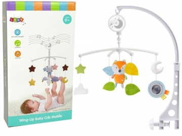 Karuselė kūdikio lovytei - Lapė Žaislai kūdikiams