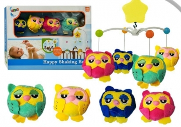 Karuselė lopšiui su minkštais žaislais Toys for babies