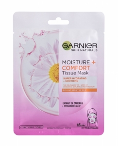 Kaukė jautriai odai Garnier Skin Naturals Moisture + Comfort 1vnt 