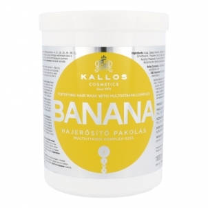 Kallos Banana Fortifying Hair Mask Cosmetic 1000ml Masks for hair