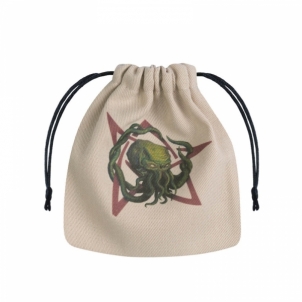 Kauliukų maišelis Call of Cthulhu (Smėlio ir spalvotas) Žaidimų kauliukai, runos, švytuoklės