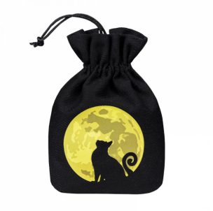 Kauliukų maišelis Cats: The Mooncat Q-Workshop Ezotērika, rūnas, kauliņi