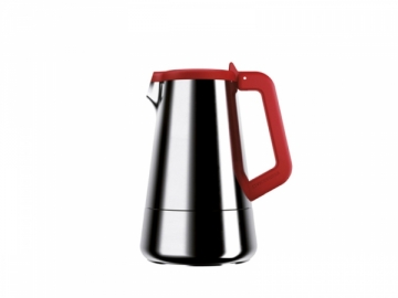 Kavos aparatas ViceVersa Caffeina Coffee Maker 125ml red 12131 Kavos virimo aparatai