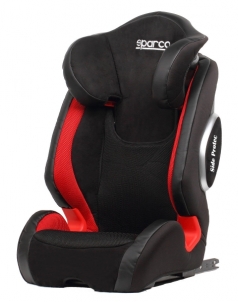 Kėdutė Sparco F1000KI Black-Red Isofix (F1000KIG23RD) 9-36 Kg Automobilinės kėdutės