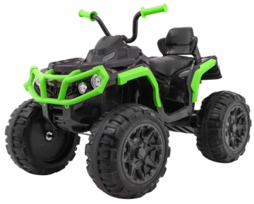 Keturratis Quad ATV 2, žalias - juodas Bērnu elektromobīļi