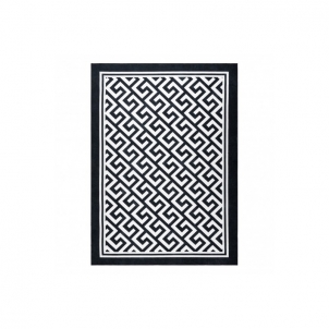 Kilimas su juodais raštais ANTIKA | 160x220 cm 