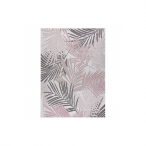 Kilimas su rožiniais akcentais SISAL SION Palmės | 160x220 cm